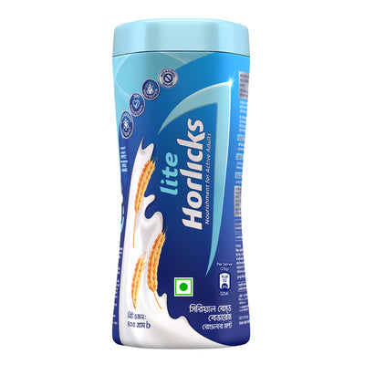Horlicks Lite Health and Nutrition Drink Jar 400g (Powder Drink)