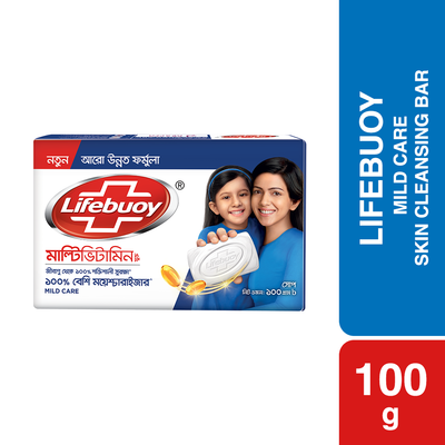 Lifebuoy Skin Cleansing Soap Bar Care 100g