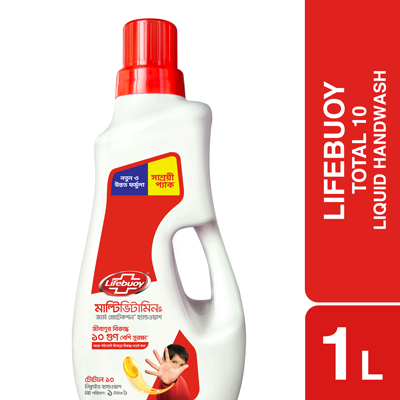 Lifebuoy Handwash (Soap) Total Bottle 1L