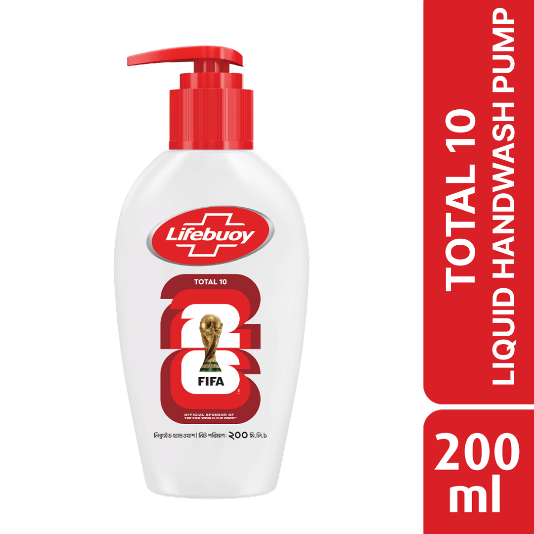 Lifebuoy Handwash (Soap) Total Pump 200ml (FIFA)