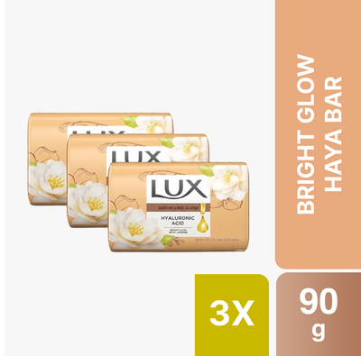 Lux Bright Glow Hya Bar 90g (Bundle of 3)
