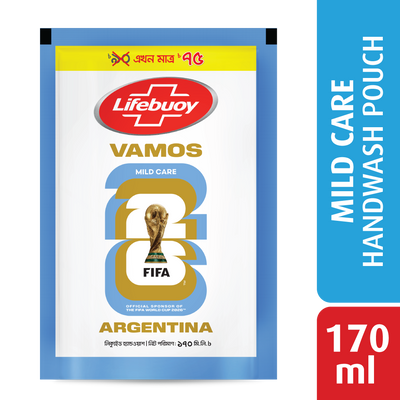 Lifebuoy Handwash (Soap) Care Refill 170ml (FIFA)