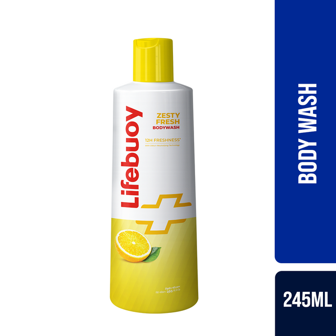 Lifebuoy Body Wash Zesty Fresh 245ml