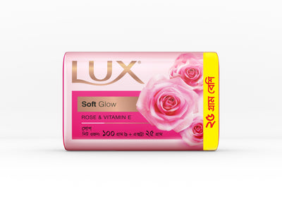 Lux Soap Bar Soft Glow 100g