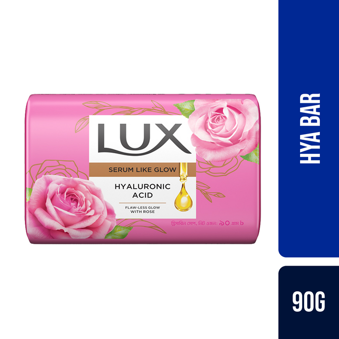 Lux Flaw Less Glow Hya Bar Soap 90g