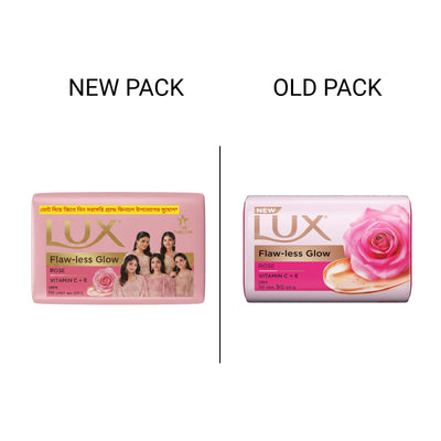 Lux Soap Bar Flaw Less Glow 90g