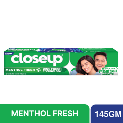 Closeup Toothpaste Menthol Fresh 145g