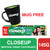 Closeup Toothpaste Menthol Fresh 145g Mug Free