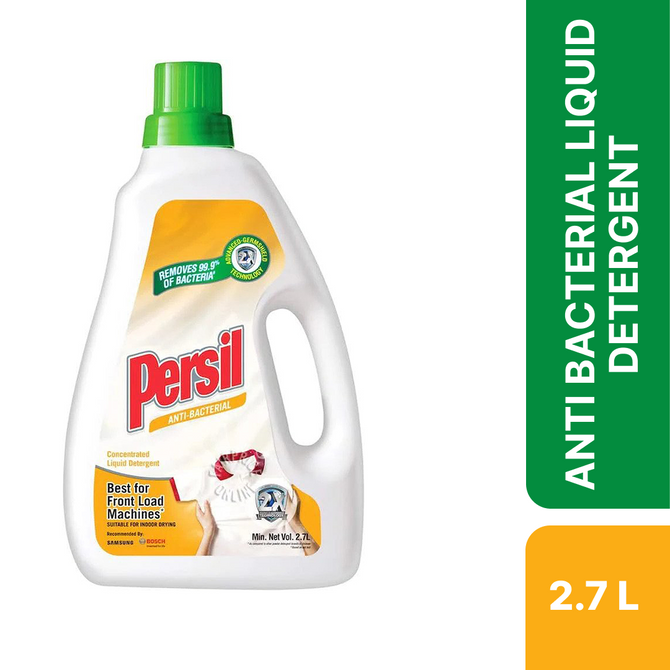 Persil Anti Bacterial Concentrated Liquid Detergent(Imported )(UI) 2.7L