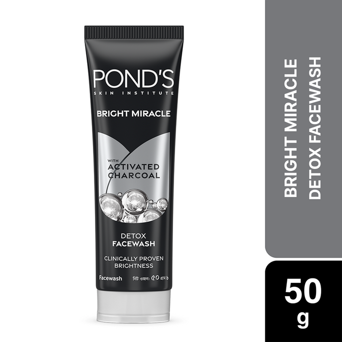 Pond's Face Wash Bright Miracle Detox 50g
