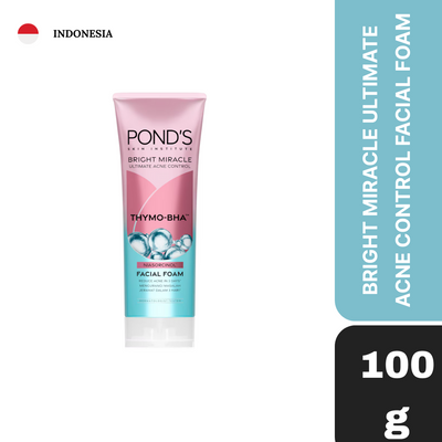 Pond'S Bright Miracle Ultimate Acne Control Facial Foam (Imported )(UI) 100g