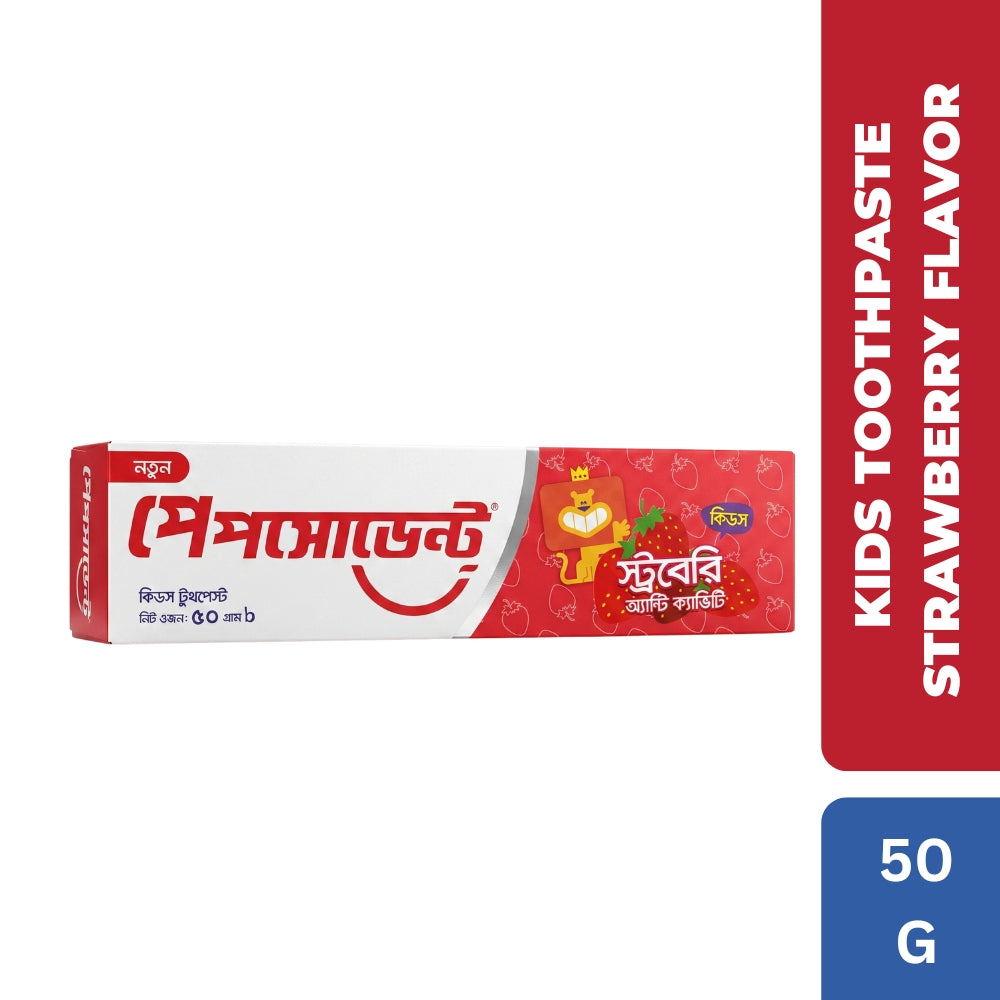 Pepsodent Kids Toothpaste Sweet Strawberry 50g
