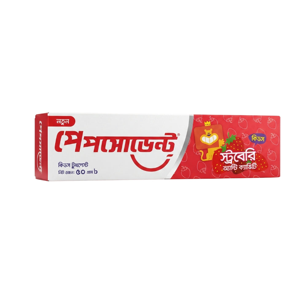 Pepsodent Kids Toothpaste Sweet Strawberry 50g