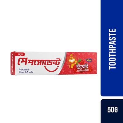 Pepsodent Kids Toothpaste Sweet Strawberry 50g