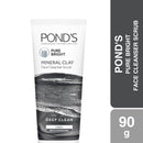 Ponds Pure Bright Mineral Clay Anti Pollution Purity Face Wash Foam 90g