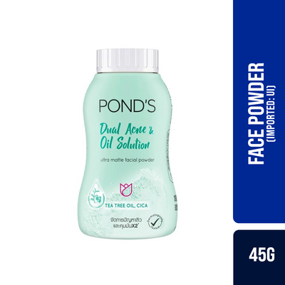Ponds Face Powder Dual Acne & Oil Solution(Imported )(UI) 45g