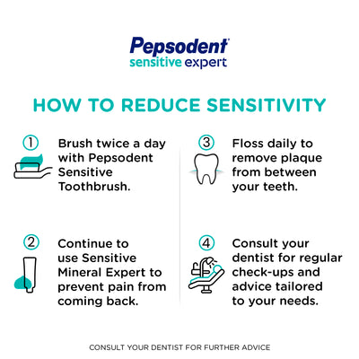 Pepsodent Toothpaste Sensitive Expert Professional 140g