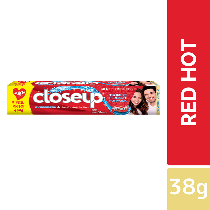 Closeup Toothpaste Red Hot 38g