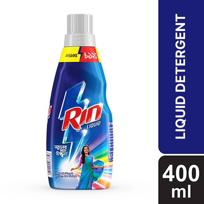 Rin Liquid Detergent 400ml
