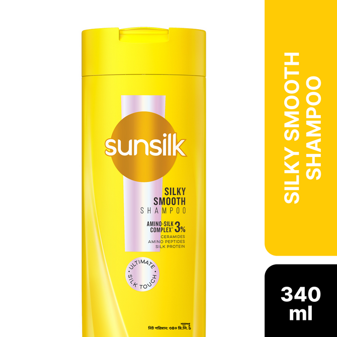Sunsilk Silky and Smooth Shampoo 340ml