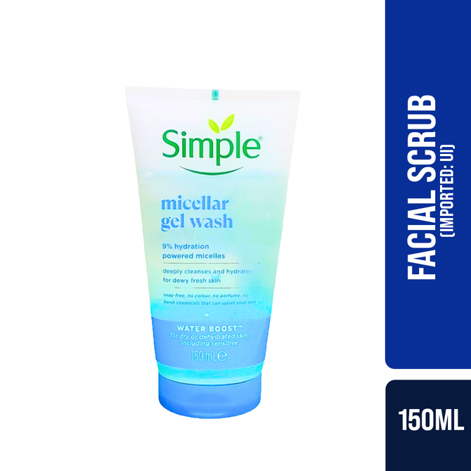 Simple Micellar Gel Wash(Imported )(UI) 150ml