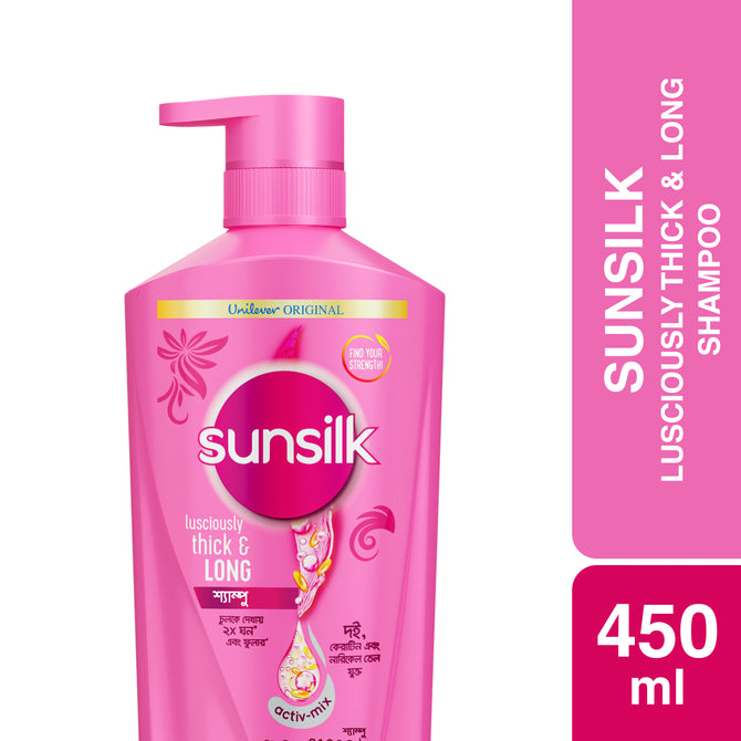 Sunsilk Shampoo Lusciously Thick & Long 450ml