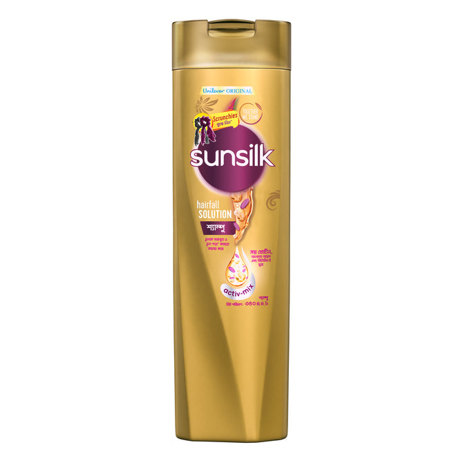 Sunsilk Shampoo Hair Fall Solution 340ml Hair Scrunch Free