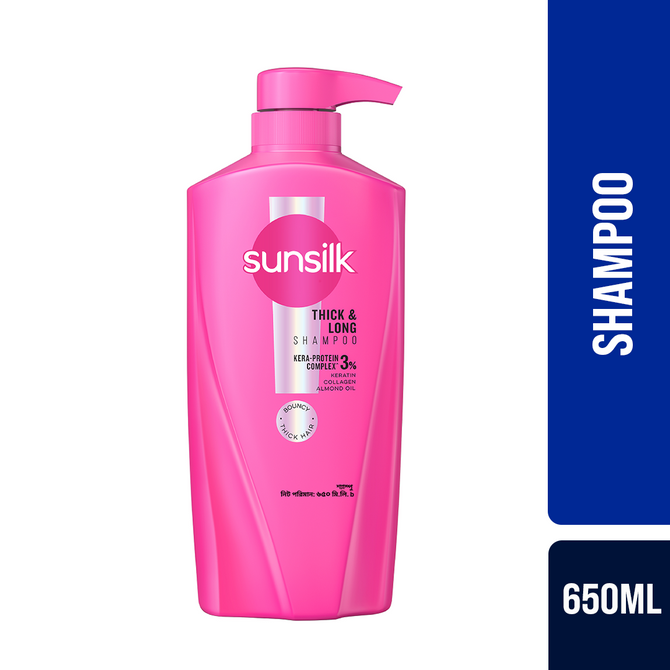 Sunsilk Shampoo Lusciously Thick & Long 650ml