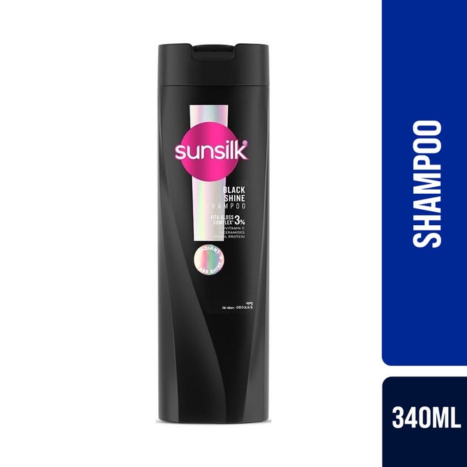 Sunsilk Shampoo Stunning Black Shine 340ml