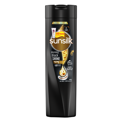 Sunsilk Shampoo Stunning Black Shine 340ml Conditioner Free
