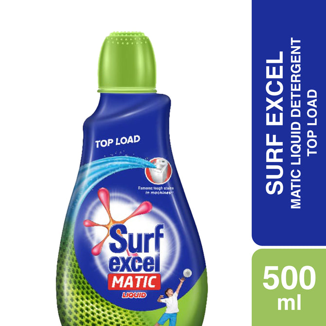 Surf Excel Matic Liquid Detergent Top Load 500ml
