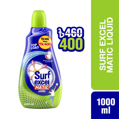 Surf Excel Matic Liquid Detergent Top Load 1L