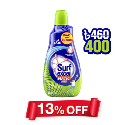 Surf Excel Matic Liquid Detergent Top Load 1L