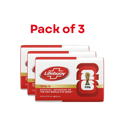 Lifebuoy Skin Cleansing Soap Bar Total 150g (Bundle of 3)