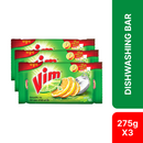 Vim Dishwashing Bar 275g (Bundle of 3)