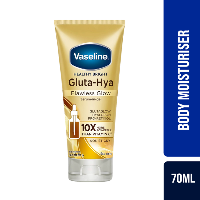 Vaseline Gluta-Hya Flawless Glow Serum in Gel 70ml