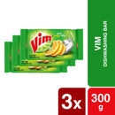 Vim Dishwashing Bar 300g (Bundle of 3)