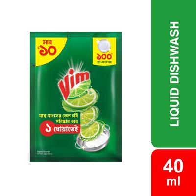 Vim Dishwashing Liquid 40ml