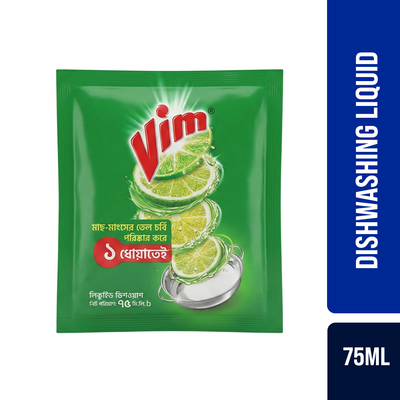 Vim Dishwashing Liquid 75ml