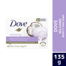 Dove Relexing Beauty Cream Bar Coconut Milk and Jasmine Petals 135g