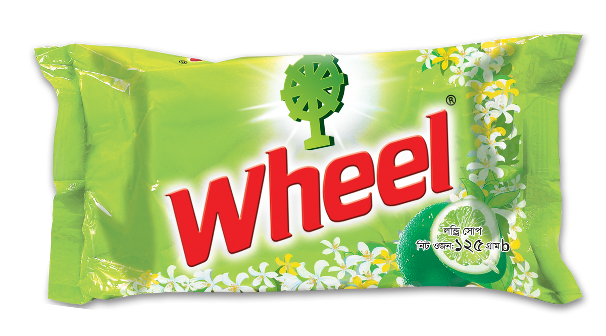 Wheel Washing Laundry Bar 125g
