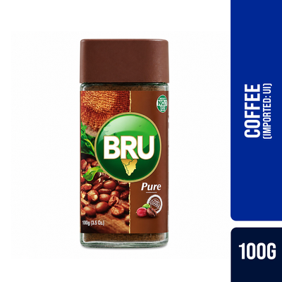 Bru Coffee Pure(Imported )(UI) 100g