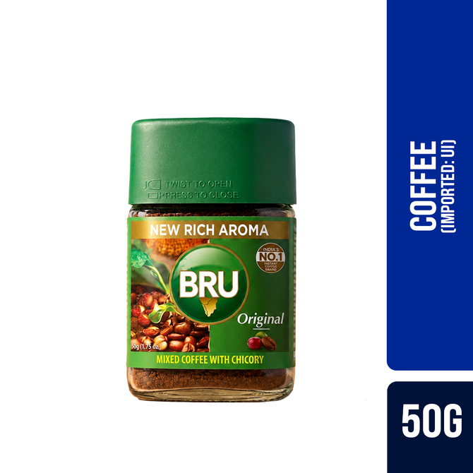 Bru Coffee Original(Imported )(UI) 50g