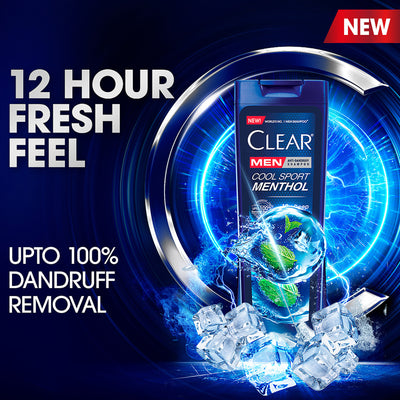 Clear Men Shampoo Cool Sport Menthol Anti Dandruff 170ml