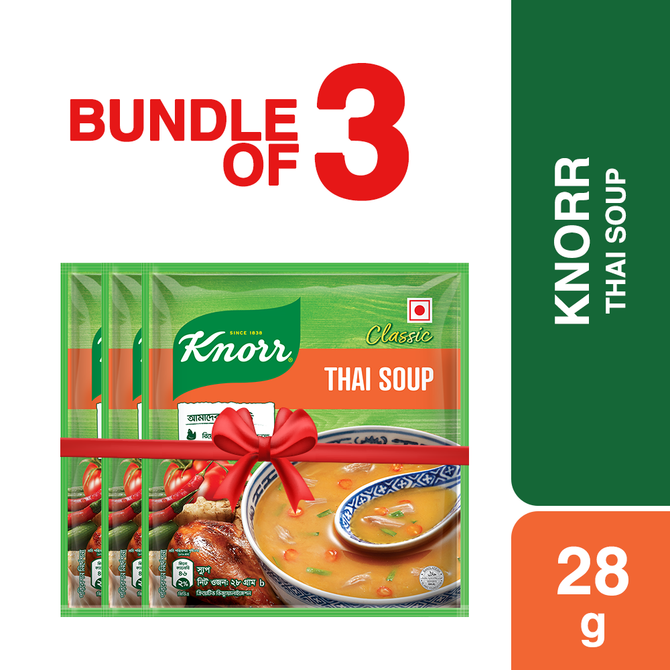 Knorr Soup Thai 28g Bundle Of 3 Pcs