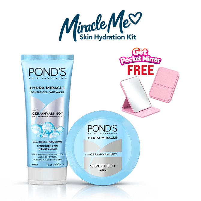 Pond's Miracle Me Hydration Combo with Pocket Mirror