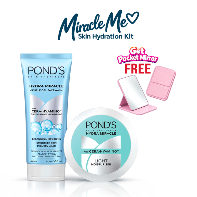 Pond's Miracle Me Glow Combo with Pocket Mirror