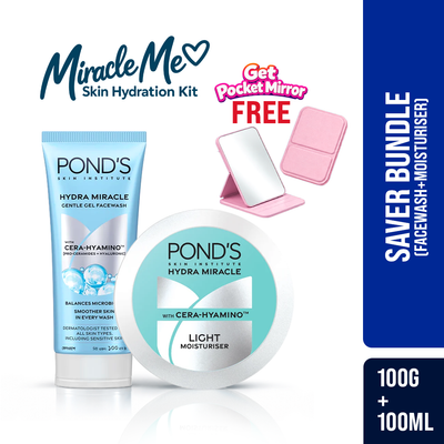 Pond's Miracle Me Glow Combo with Pocket Mirror