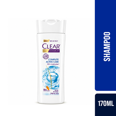 Clear Shampoo Complete Active Care Anti Dandruff 170ml