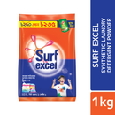 Surf Excel Synthetic Laundry Detergent Powder 1kg With Vim Liquid 225ml Free